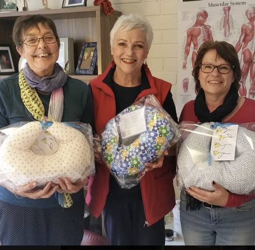 ZCCB Members with Breast Cushions