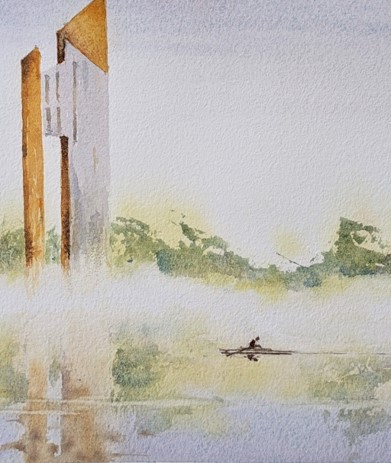 Water Colour Painting of The Carillion